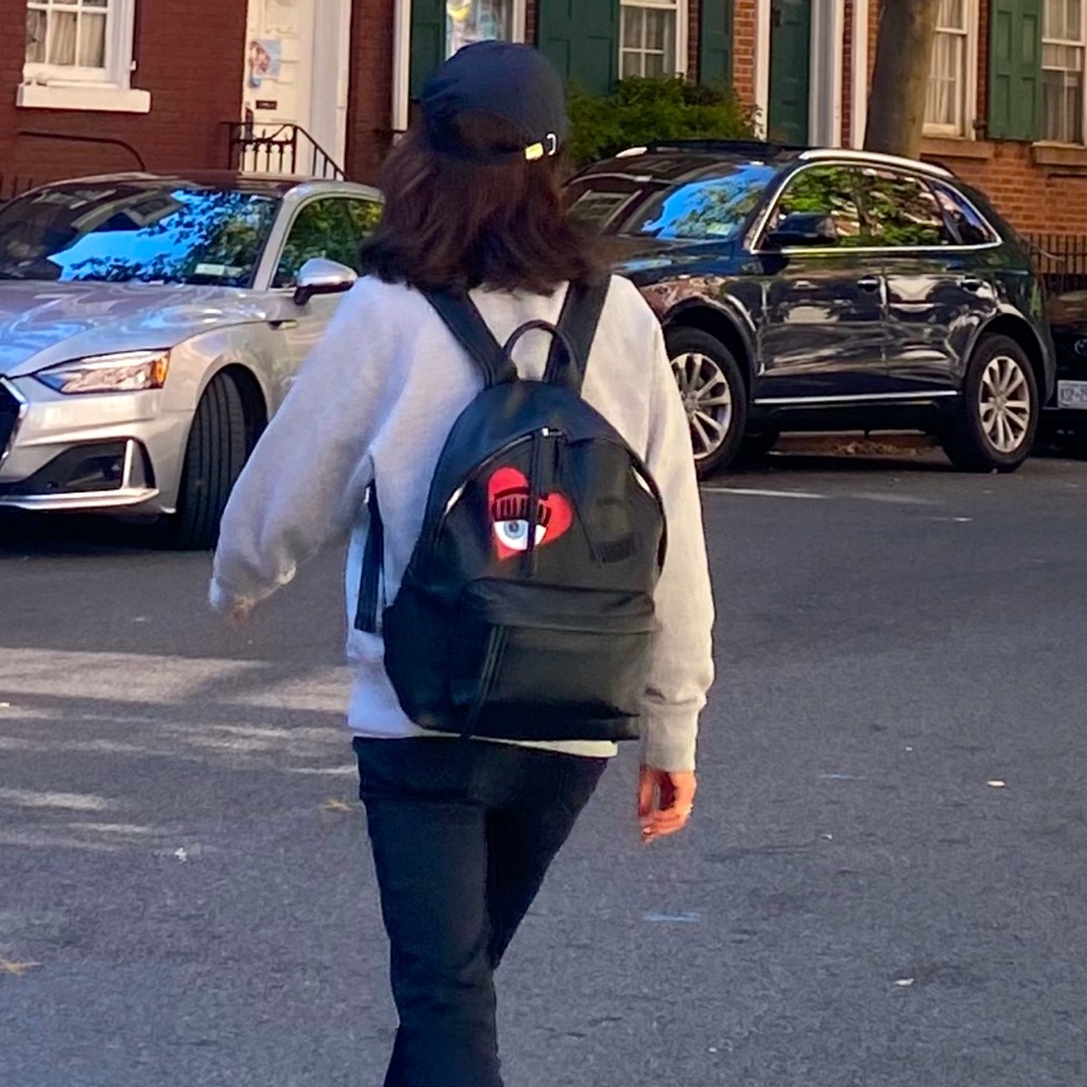 Chiara Ferragni Flirting Heart Backpack